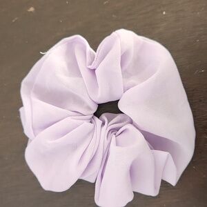 Light purple scrunchy